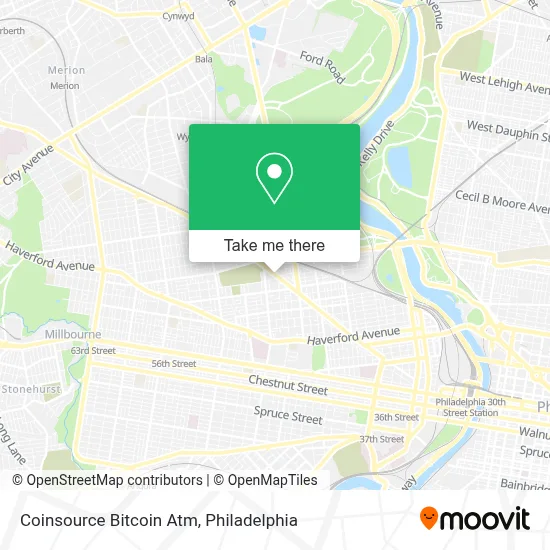 Coinsource Bitcoin Atm map