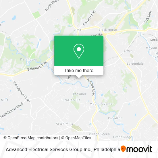 Advanced Electrical Services Group Inc. map