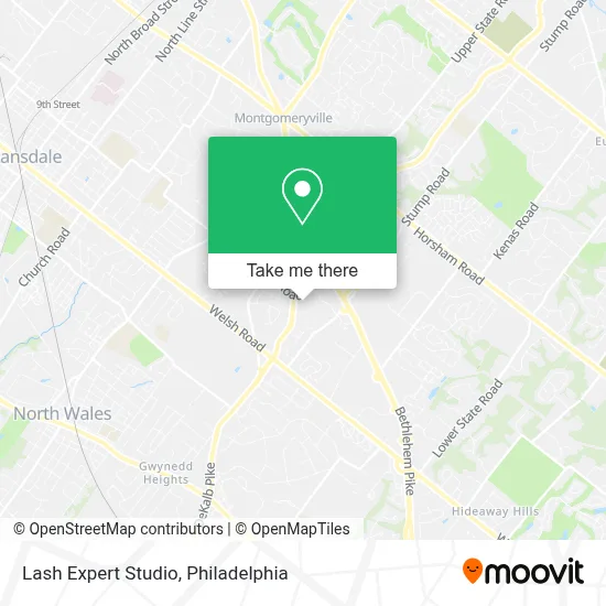 Lash Expert Studio map