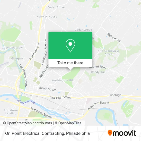 On Point Electrical Contracting map