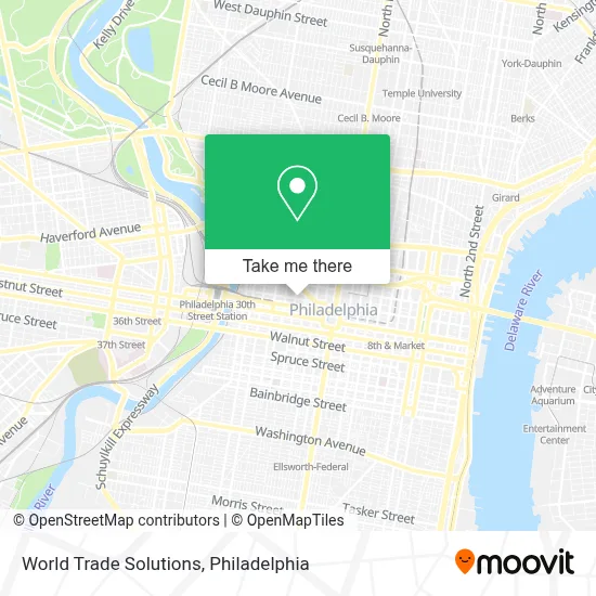 World Trade Solutions map
