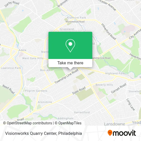 Visionworks Quarry Center map