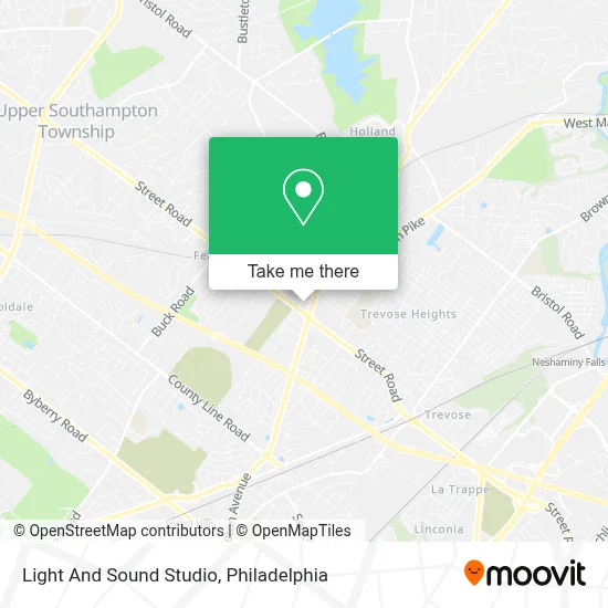 Light And Sound Studio map