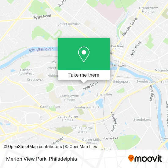 Merion View Park map