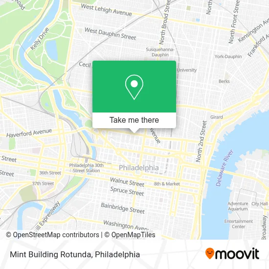 Mint Building Rotunda map