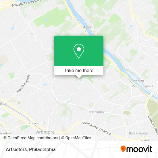 Artsisters map