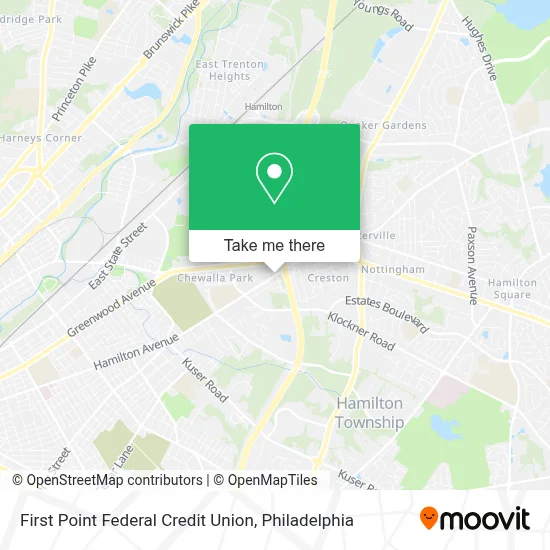 First Point Federal Credit Union map