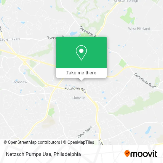 Netzsch Pumps Usa map