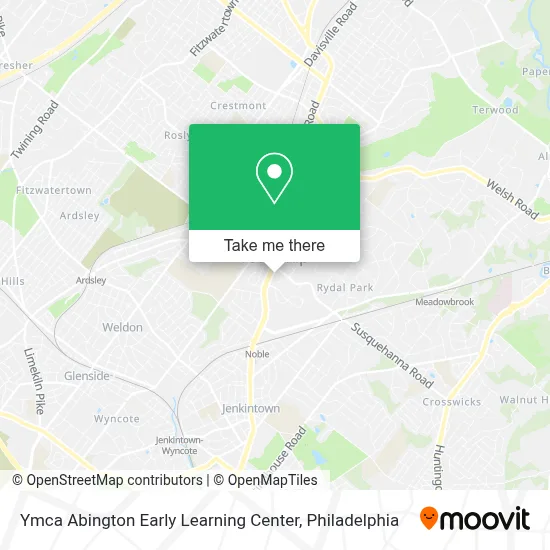 Ymca Abington Early Learning Center map