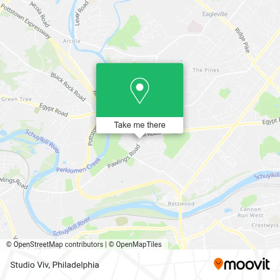 Studio Viv map