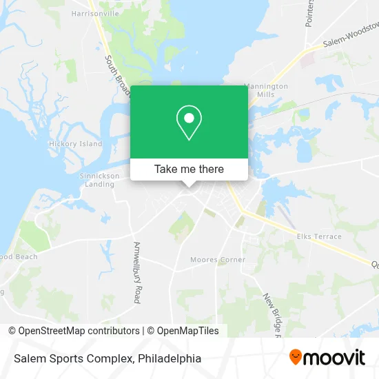 Salem Sports Complex map