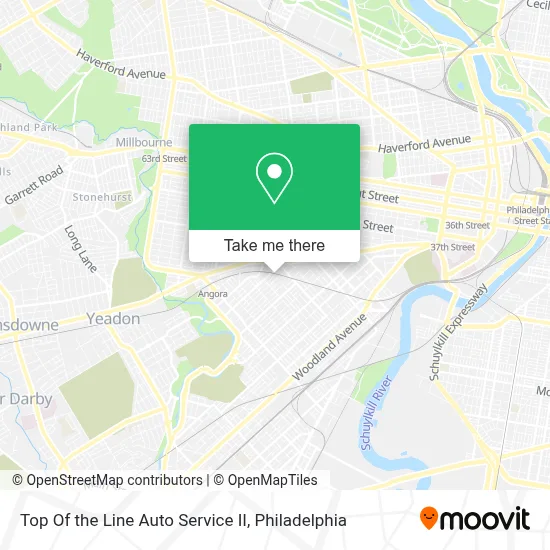Top Of the Line Auto Service II map