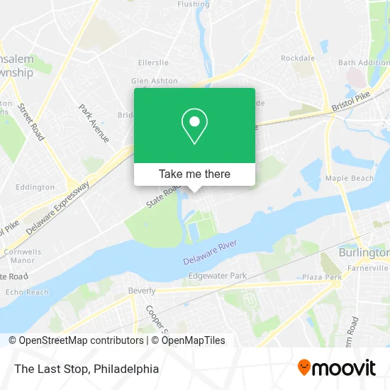 The Last Stop map