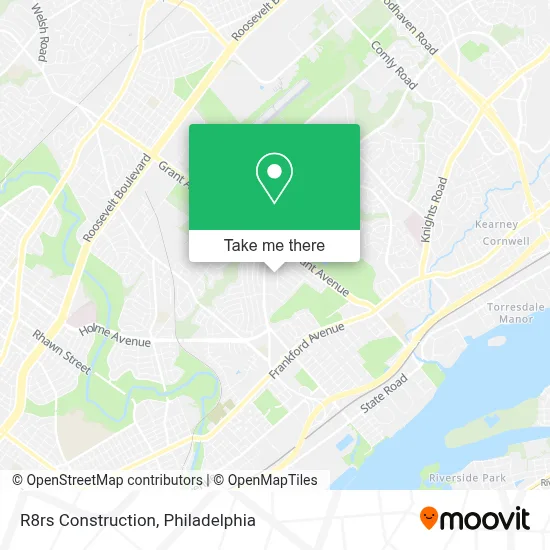R8rs Construction map