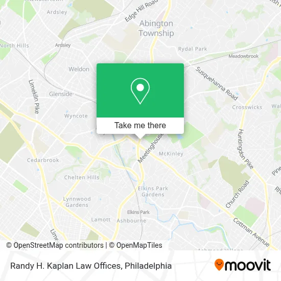 Randy H. Kaplan Law Offices map