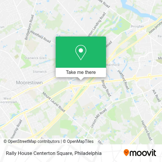 Rally House Centerton Square map