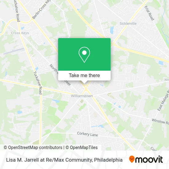 Lisa M. Jarrell at Re / Max Community map