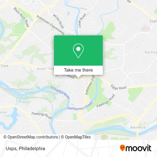 Usps map
