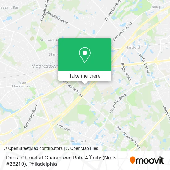 Debra Chmiel at Guaranteed Rate Affinity (Nmls #28210) map