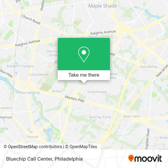 Bluechip Call Center map