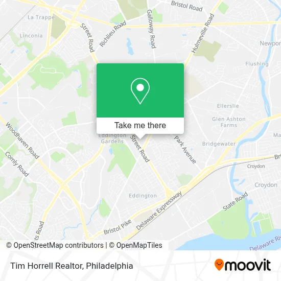 Tim Horrell Realtor map