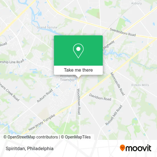 Spiritdan map