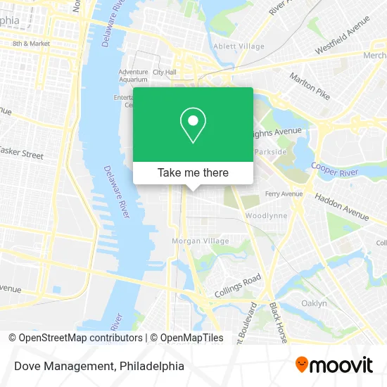 Dove Management map