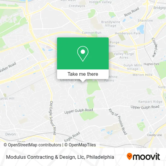 Modulus Contracting & Design, Llc map