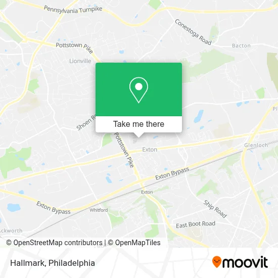 Hallmark map