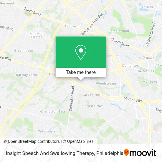 Insight Speech And Swallowing Therapy map