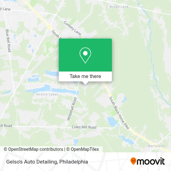Gelso's Auto Detailing map