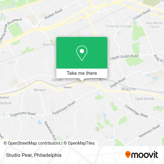 Studio Pear map