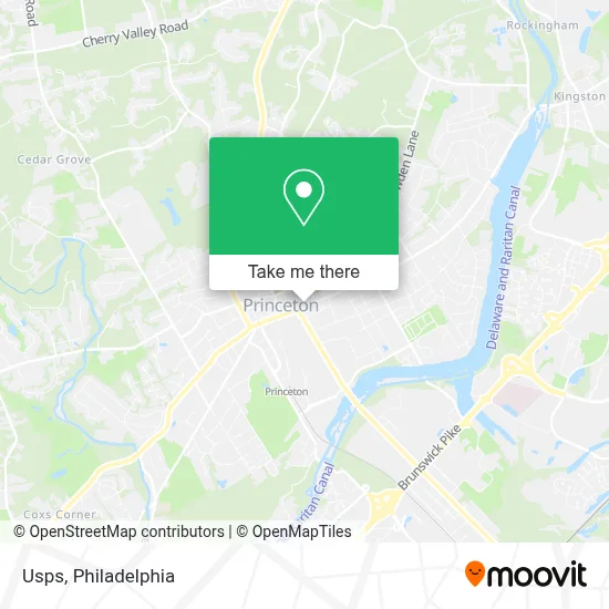 Usps map