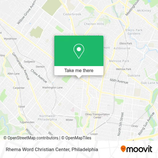 Rhema Word Christian Center map