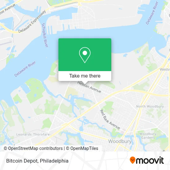 Bitcoin Depot map