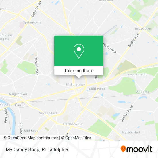 My Candy Shop map