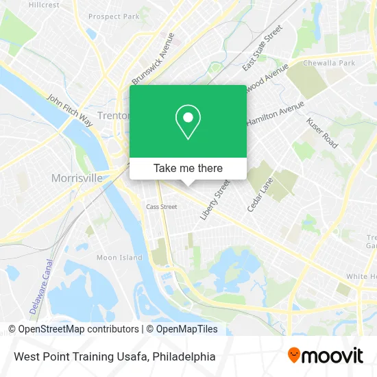 West Point Training Usafa map