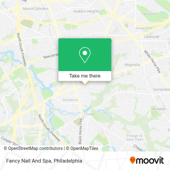 Fancy Nail And Spa map
