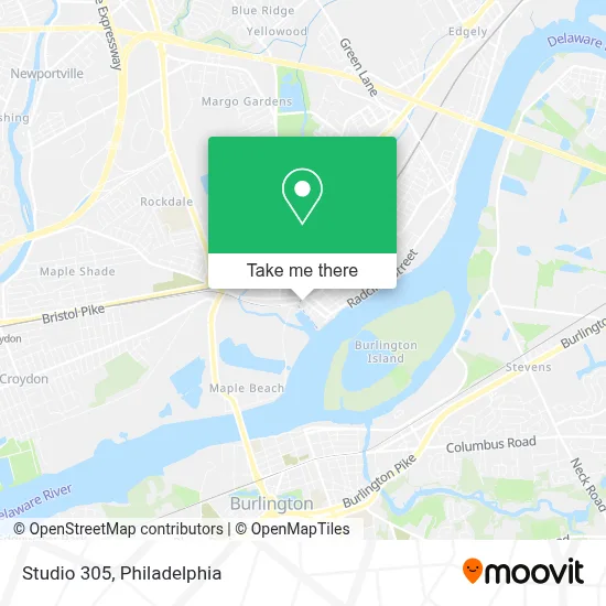 Studio 305 map