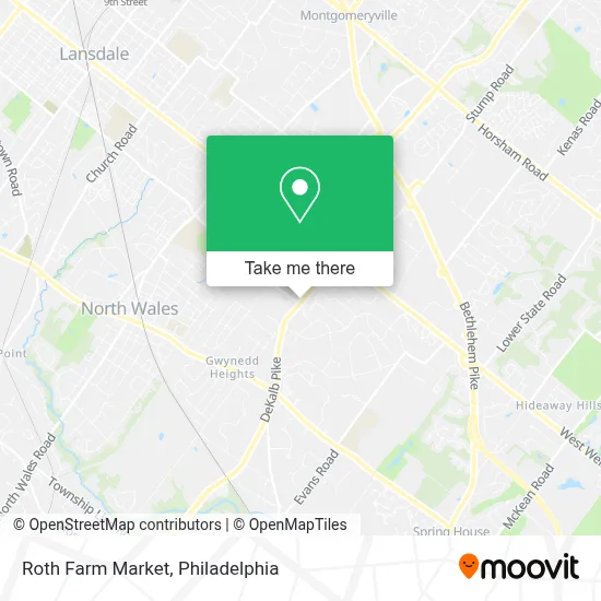 Roth Farm Market map