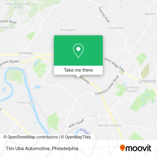 Tim Uba Automotive map