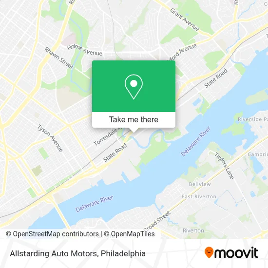 Allstarding Auto Motors map