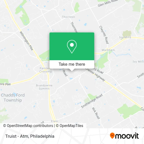 Truist - Atm map