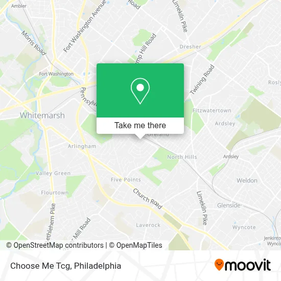 Choose Me Tcg map