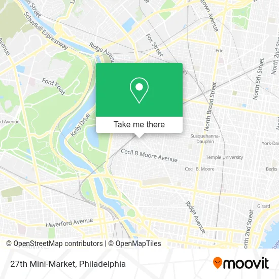27th Mini-Market map