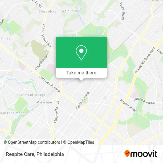 Respite Care map