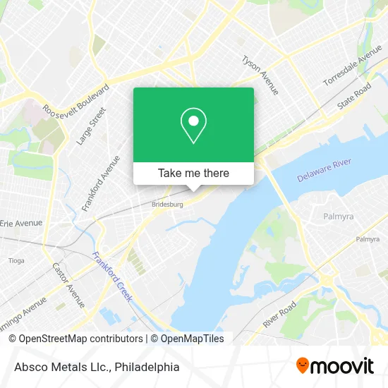 Absco Metals Llc. map