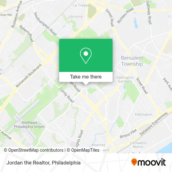 Jordan the Realtor map