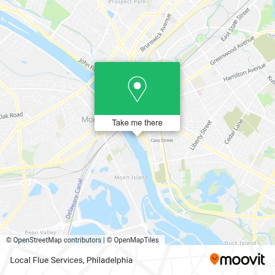 Local Flue Services map