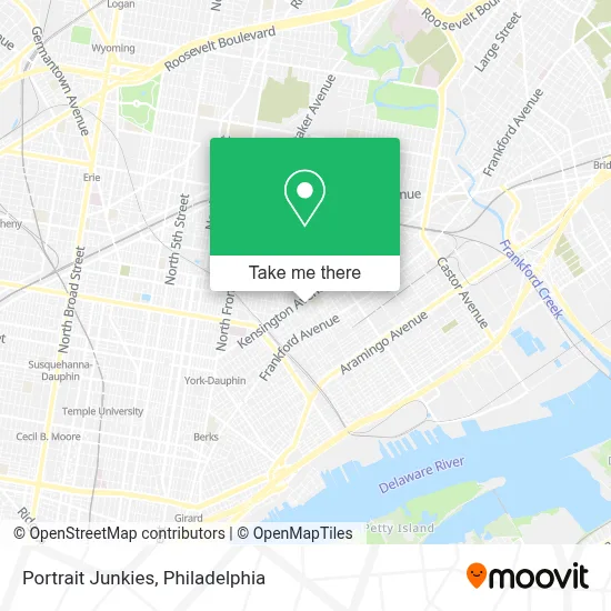 Portrait Junkies map